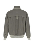 Stone Island logo-patch zip jacket