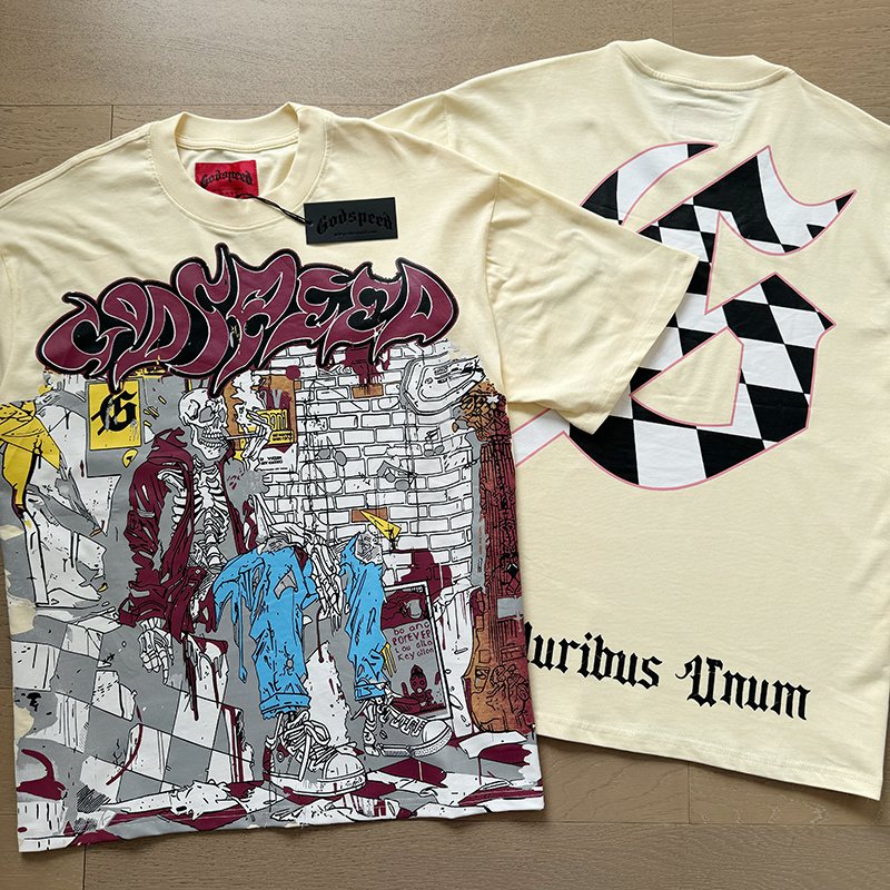 Godspeed E Pluribus Unum Graphic T-Shirt