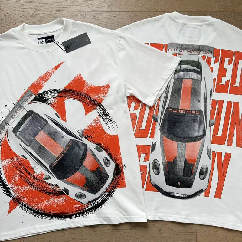 Godspeed Racing Car Graphic Short-Sleeve T-Shirt
